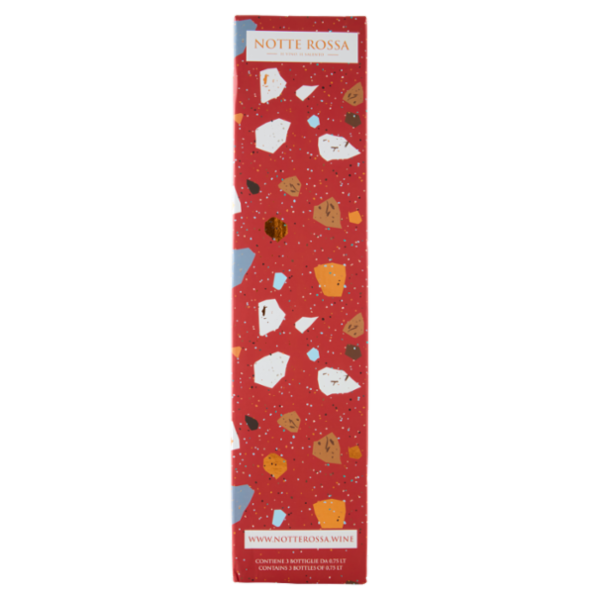 Notte Rossa Fiano Salento IGP + Negroamaro Rosato Salento IGP + Negroamaro Salento IGP 3 x 0,75 L