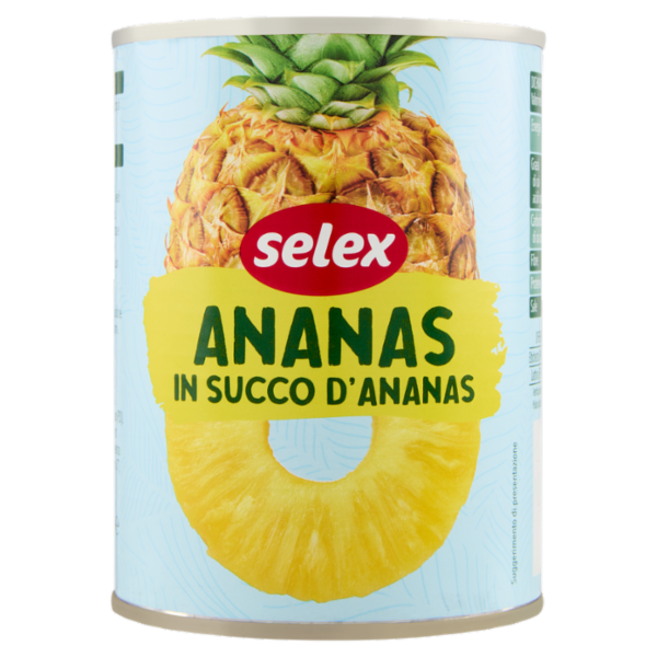 Selex Ananas al Naturale 565 g