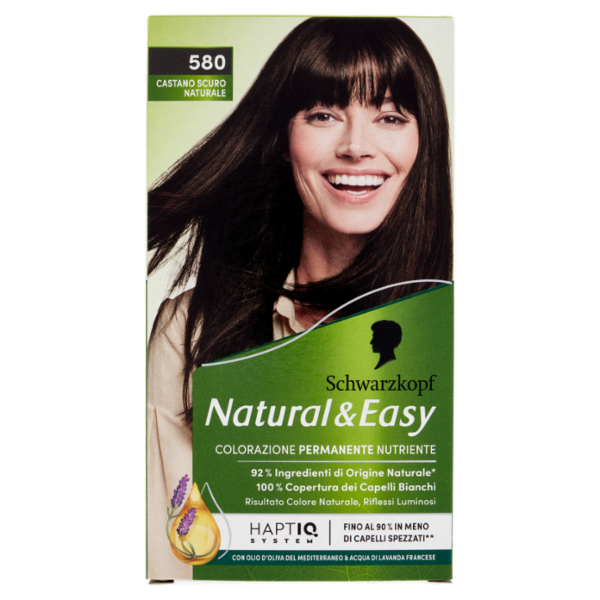 Schwarzkopf Natural&Easy 580 Castano Scuro Naturale