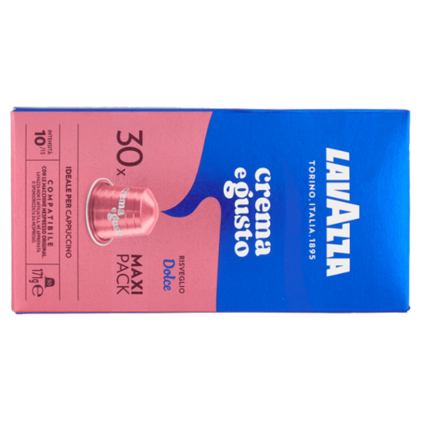 Lavazza crema e gusto Dolce Compatibile Nespresso Original 30 Capsule 171 g