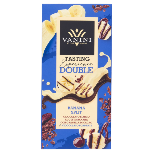 Vanini Tasting Experience Double Banana Split Cioccolato Bianco 85 g