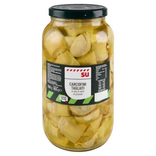Sù Carciofini Tagliati in Olio di Semi di Girasole 2,9 kg