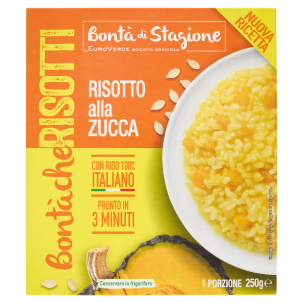 Bontà di Stagione Bontà che Risotti Risotto alla Zucca 250 g