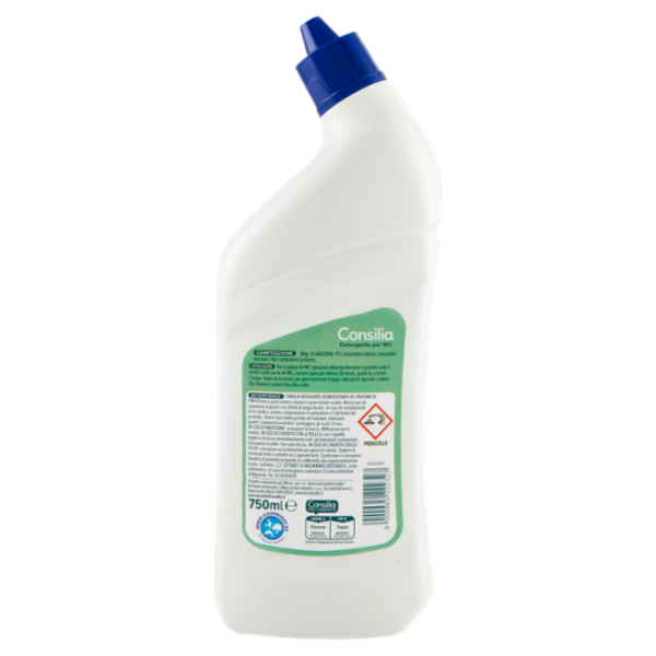 Consilia Detergente per Wc Gel Profumo di Pino 750 ml