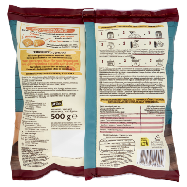McCain Potato Pops 500 g