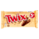 Twix Snack al Cioccolato con Caramello, 5 Barrette x 50g