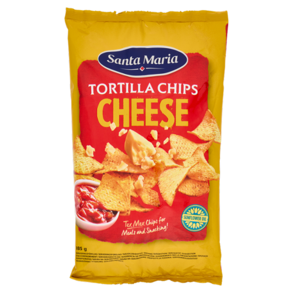 Santa Maria Tortilla Chips Cheese 185 g