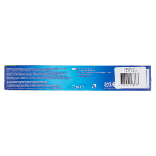 Colgate dentifricio Maximum Caries Protection, protezione carie 3x75 ml