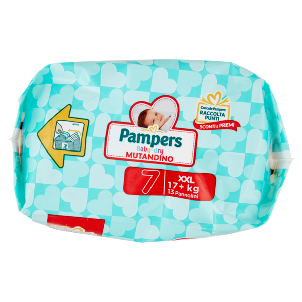 Pampers Baby-dry Mutandino 7 XXL 13 pz