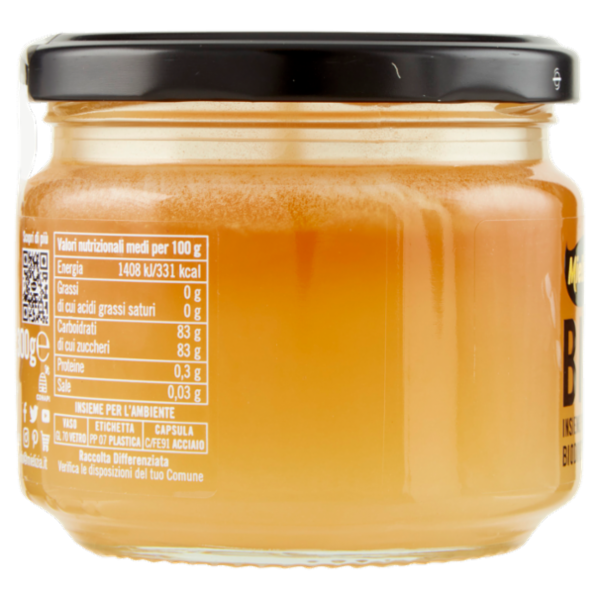 Mielizia Bio Miele Italiano di Clementino non Pastorizzato Italia 300 g