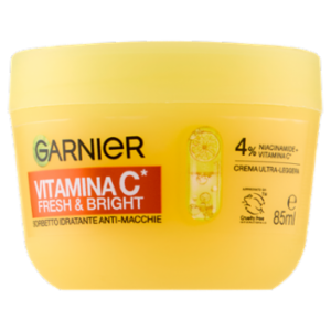 Garnier Vitamina C* Fresh & Bright Sorbetto Idratante Anti-Macchie 85 Ml