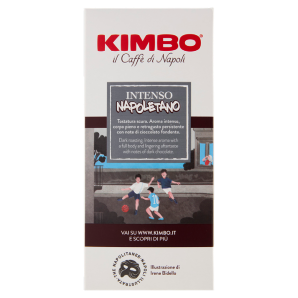 Kimbo Intenso Napoletano Capsule Compatibili con Macchine Nespresso* Original 40 x 5,5 g