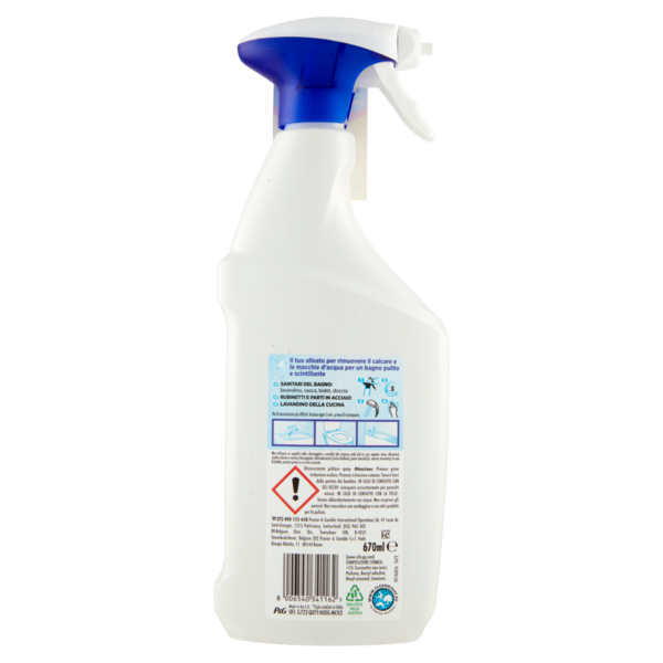 Viakal Detersivo Anticalcare Bagno e Cucina Classico Spray 670 ml