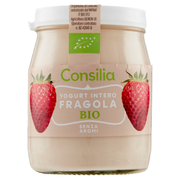 Consilia Yogurt Intero Fragola Biologico 150 g