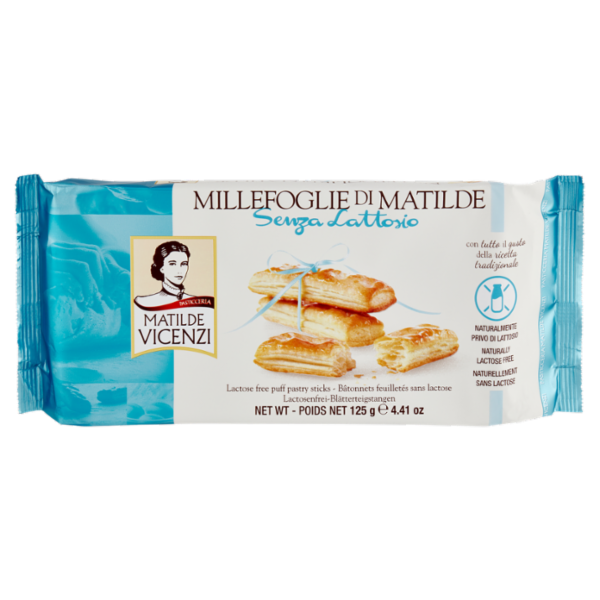 Pasticceria Matilde Vicenzi Millefoglie di Matilde Senza Lattosio 125 g