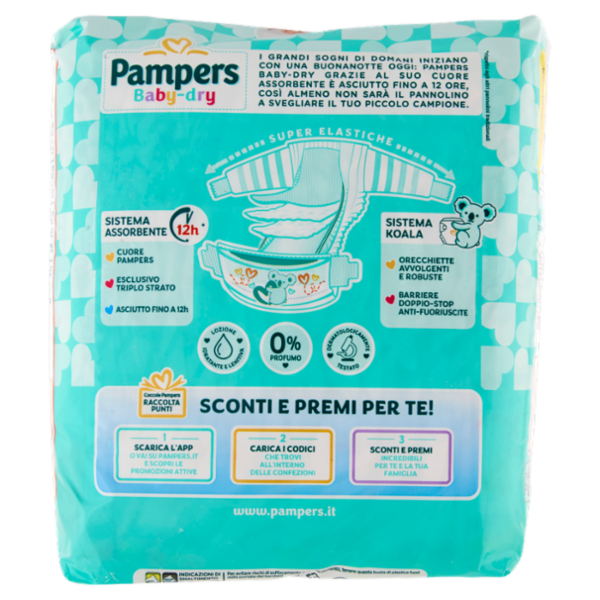 Pampers Baby-dry Midi 20 pz