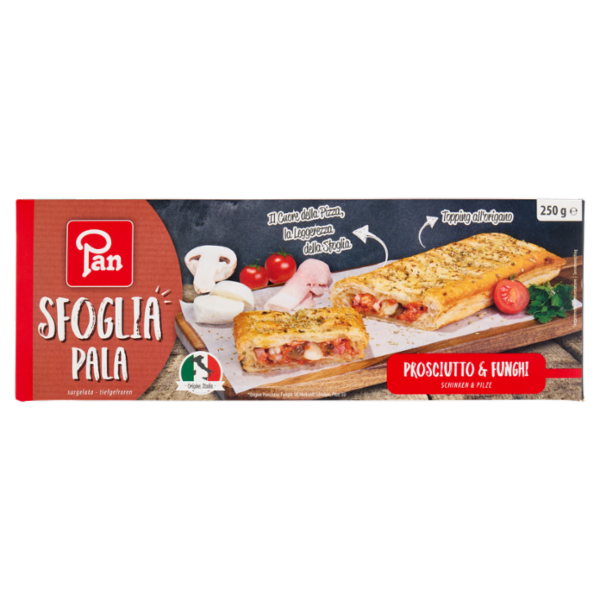 Pan Sfoglia Pala Prosciutto & Funghi surgelata 250 g