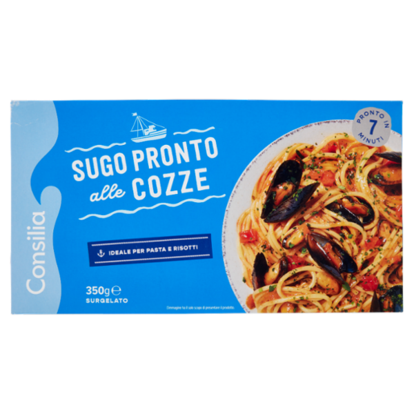 Consilia Sugo Pronto alle Cozze Surgelato 350 g