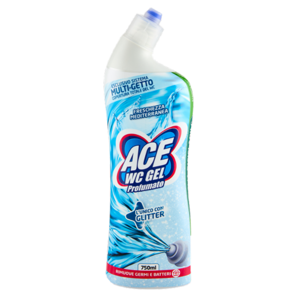 Ace Wc Gel Profumato Freschezza Mediterranea Multi-Getto 750 ml