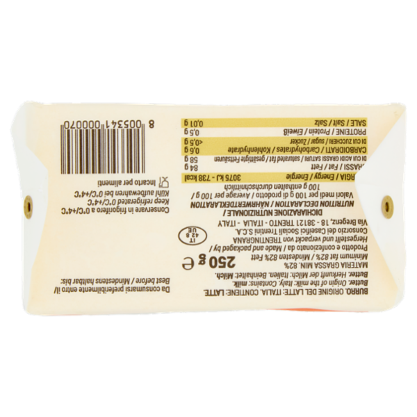 Gruppo Formaggi del Trentino Burro Trentino 250 g