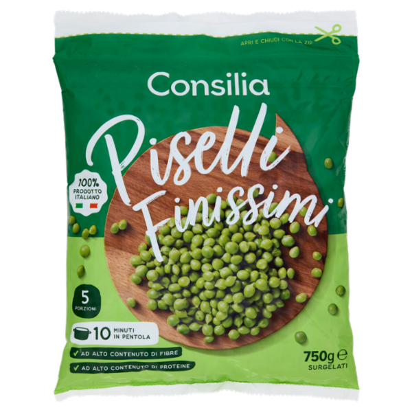 Consilia Piselli Finissimi Surgelati 750 g