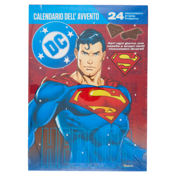 Walcor Calendario dell'Avvento DC Heroes Superman 200 g