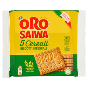 Oro Saiwa Biscotti Secchi 5 Cereali - 420 g