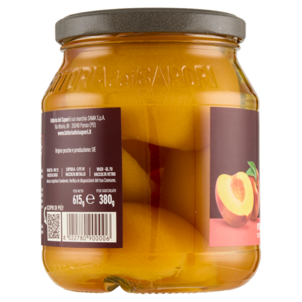 Fattoria dei Sapori Pesche allo Sciroppo 615 g