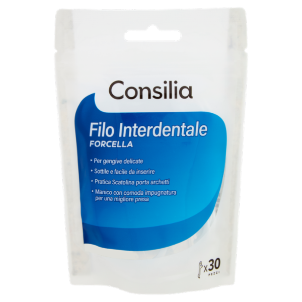 Consilia Filo Interdentale Forcella 30 pezzi