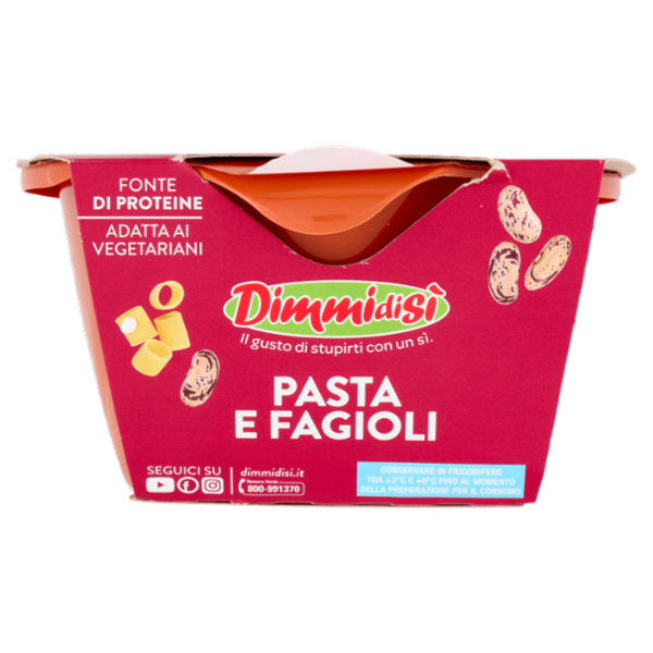 DimmidiSì Pasta e Fagioli 620 g