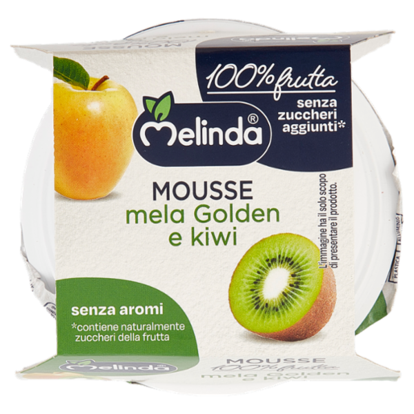 Melinda Mousse mela Golden e kiwi 2 x 100 g