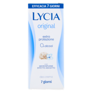 Lycia Original Con Microspugne Effetto Asciutto Deo Crema 30 Ml