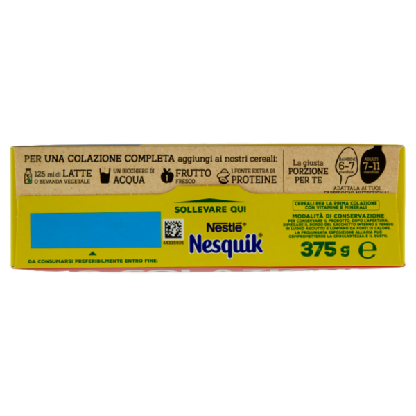 NESQUIK Palline con Cereali Integrali al Cacao 375g