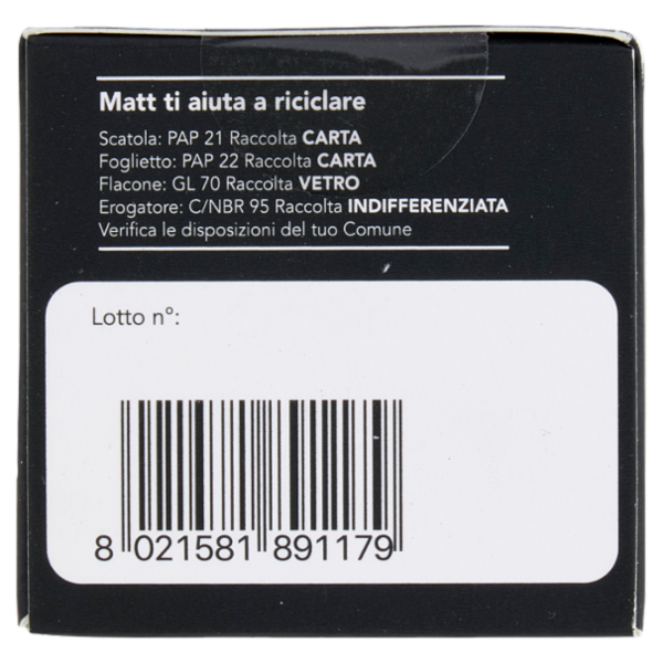 Matt Age Activ Hyaluron Filler Siero Viso e Collo Acido Ialuronico Puro 3P 30 ml