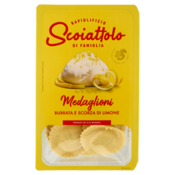 Scoiattolo Medaglioni Burrata e Scorza Di Limone 200 g
