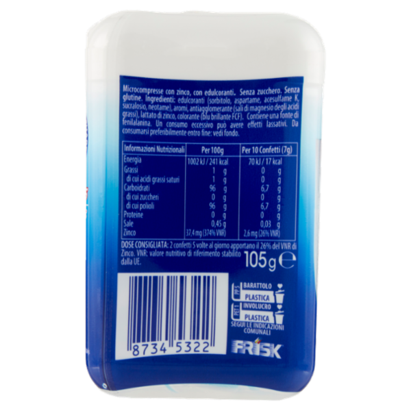 Frisk Clean Breath Peppermint 150 Mints 105 g