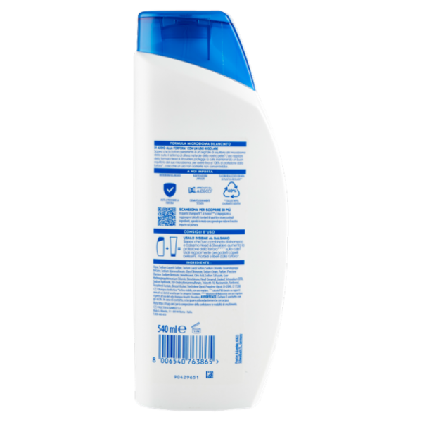 Head & Shoulders Antiforfora Shampoo + Balsamo Classic Clean 540 ml