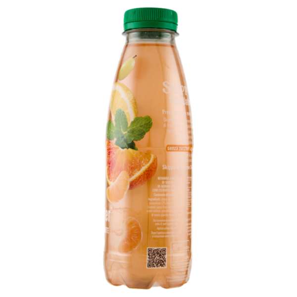 Zuegg Skipper SkipWater Bevanda Dissetante di Agrumi e Menta 500 ml