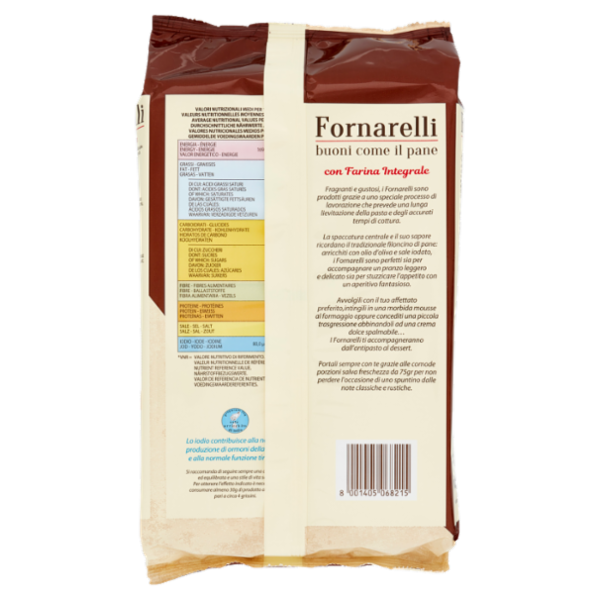 GrissinBon Fornarelli con Farina Integrale 4 x 75 g