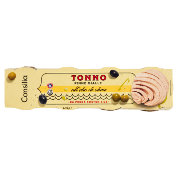 Consilia Tonno all'Olio di Oliva 4x70 g