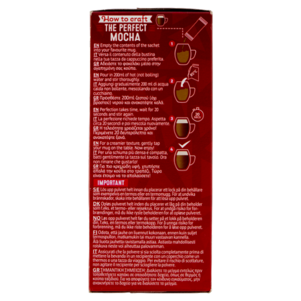 NESCAFÉ KitKat Mocha Caffè Solubile con Latte e Cacao, 7 bustine 21g