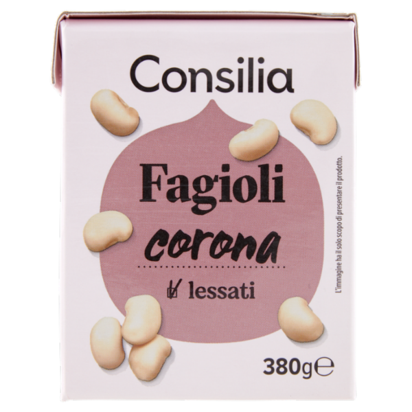 Consilia Fagioli Corona Lessati 380 g
