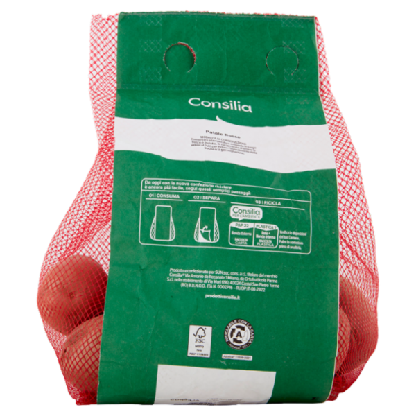 Consilia Patate Rosse Ideali per Gnocchi e Arrosti 1,5 kg