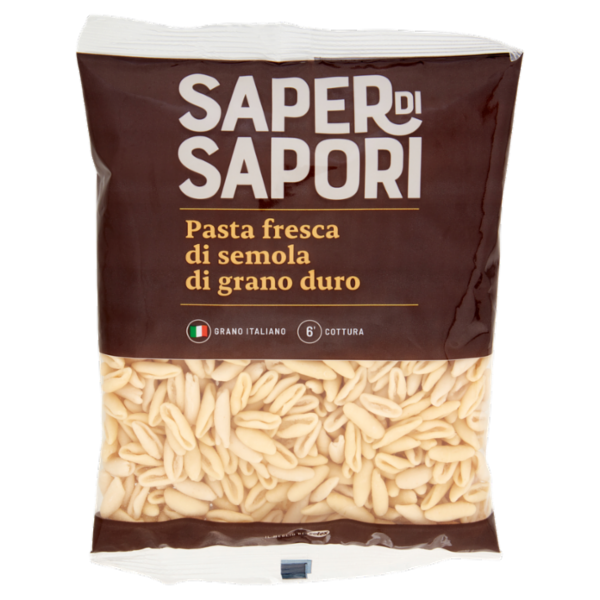 Selex Saper di Sapori Pasta Fresca di Semola Cavatelli 500 g