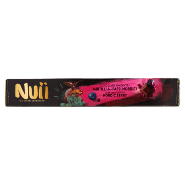 NUII Cioccolato Fondente e Mirtilli dei Paesi Nordici 4x66g
