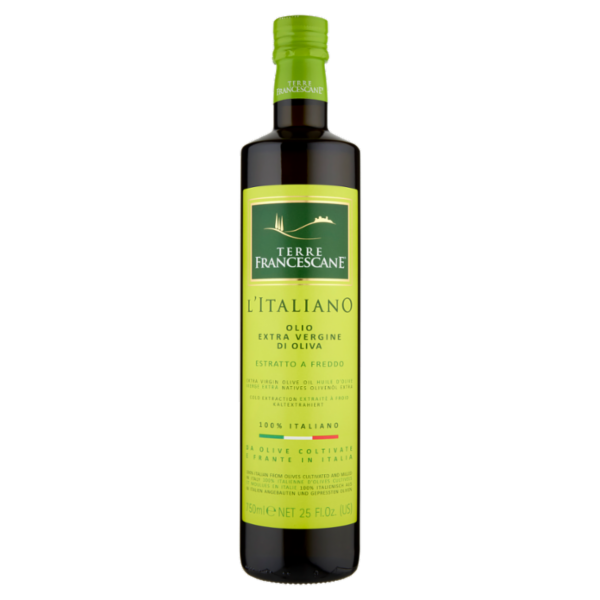 Terre Francescane l'Italiano Olio Extra Vergine di Oliva 750 ml