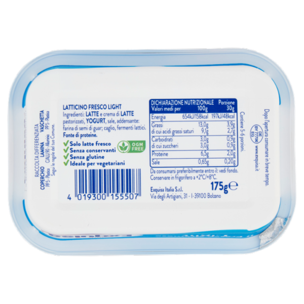 Exquisa il Fresco Cremoso Light 175 g