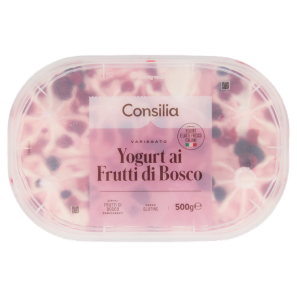 Consilia Gelato Yogurt ai Frutti di Bosco 500 g