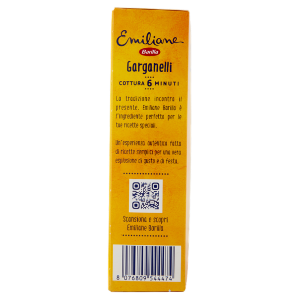Barilla Emiliane Garganelli Pasta all'Uovo 250g