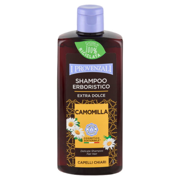 I Provenzali Shampoo Erboristico Extra Dolce Camomilla Capelli Chiari 250 ml